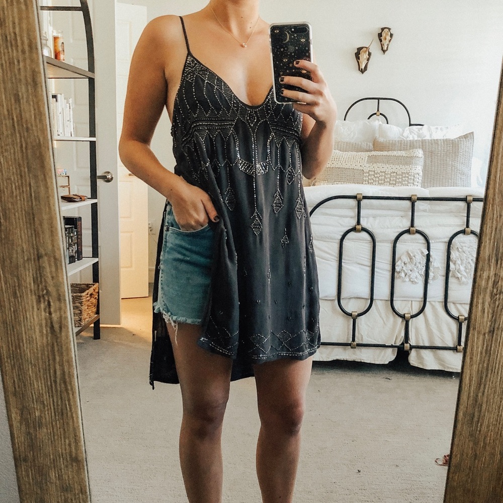Free People Beaded Tunic